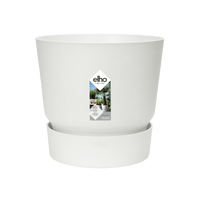 Pot Elho Greenville rond Blanc - D24 x H23 - GREEN OASIS - SHOP