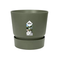 Pot Elho greenvile rond vert - D20cm - GREEN OASIS - SHOP Plantes vertes originales livrées à votre domicile