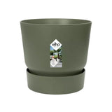 Pot Elho greenvile rond vert - D25cm Everspring