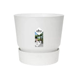 Pot Elho greenville rond 30 cm blanc - D30cm Everspring