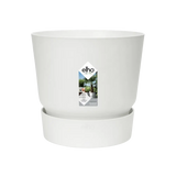 Pot Elho Greenville rond Blanc - D39 x H37 - GREEN OASIS - SHOP