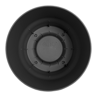 Pot Elho Greenville Rond Noir - D18 x H17 - GREEN OASIS - SHOP
