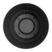 Pot Elho Greenville Rond Noir - D30 x H28 - GREEN OASIS - SHOP
