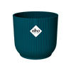 Pot Elho Vibes Fold Rond Bleu - D25 x H23 - GREEN OASIS - SHOP