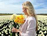 🌼 Super Narcissus Mix – Pack Économique Durable, 100 Bulbes pour 2,5 m² de Fleurs de Narcisses – Taille 12/14 - GREEN OASIS - SHOP
