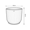 Pot Elho Vibes Fold rond Bleu - D14 x H13 Everspring